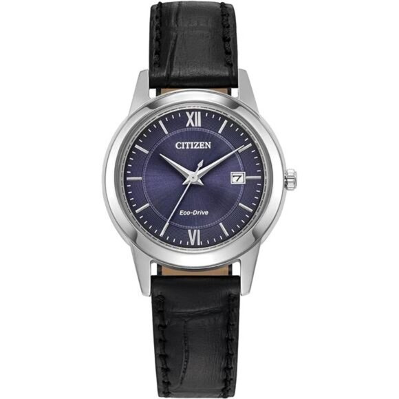 Accessories - CITIZEN Ladies' Eco-Drive Classic Leather Strap Watch with 3-Hand Date